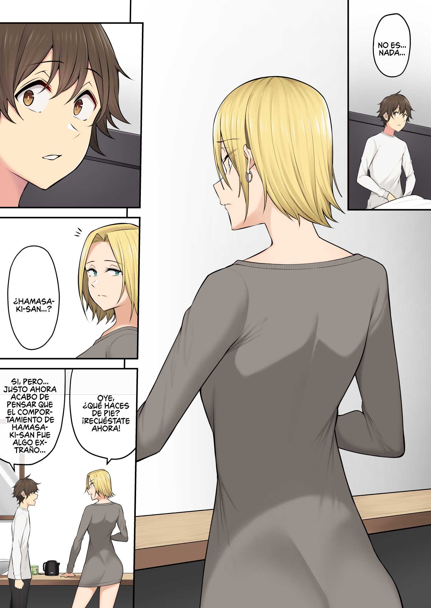 Imaizumin-chi wa Douyara Gal no Tamariba ni Natteru Rashii Capitulo 5 página 49