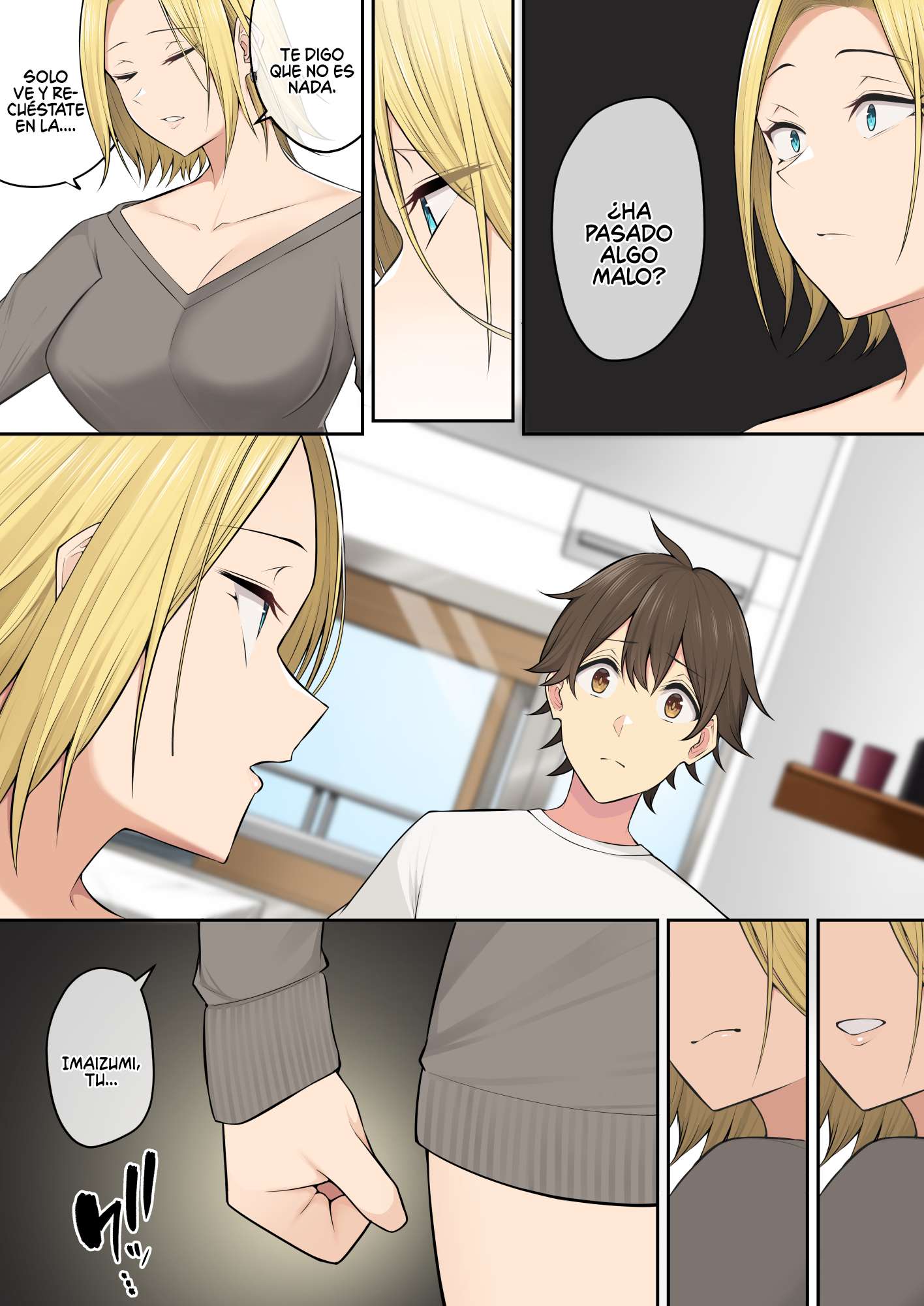 Imaizumin-chi wa Douyara Gal no Tamariba ni Natteru Rashii Capitulo 5 página 50