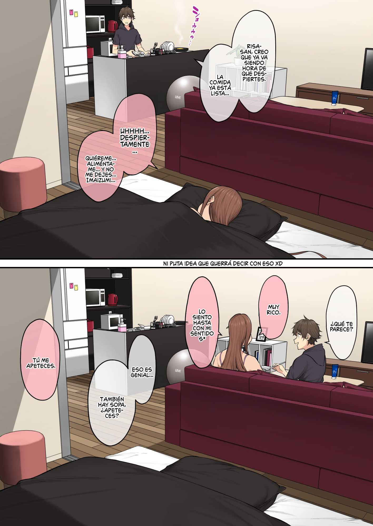 Imaizumin-chi wa Douyara Gal no Tamariba ni Natteru Rashii Capitulo 5 página 83