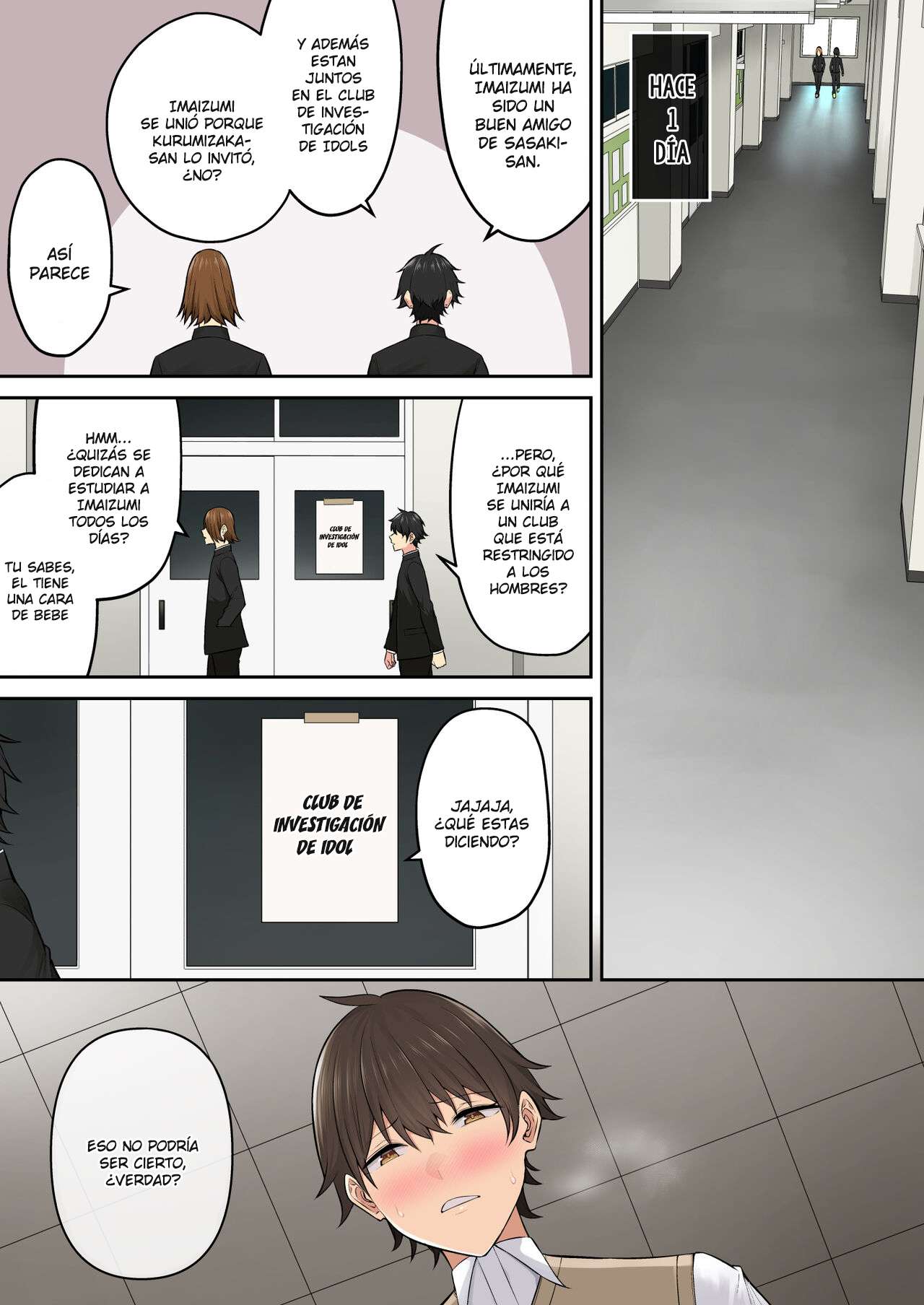 Imaizumin-chi wa Douyara Gal no Tamariba ni Natteru Rashii Capitulo 6 página 4