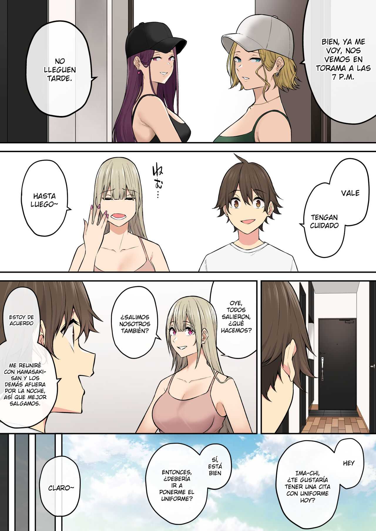 Imaizumin-chi wa Douyara Gal no Tamariba ni Natteru Rashii Capitulo 6 página 57