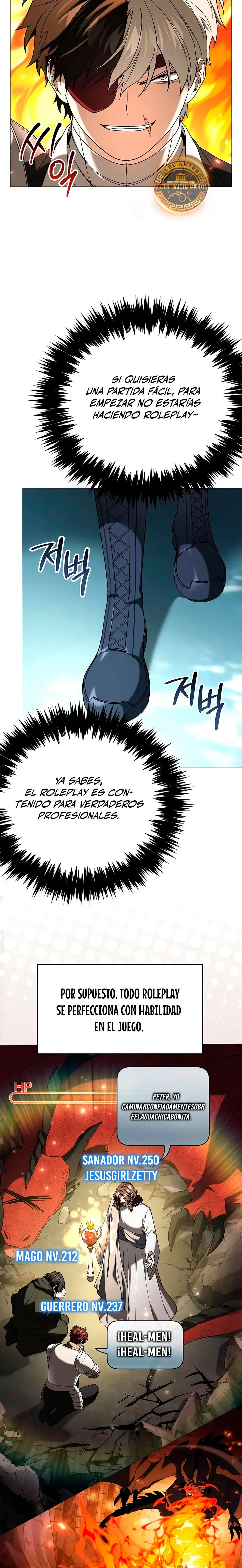 ¿Es malo que el personaje principal sea un roleplayer? Capitulo 15 página 4