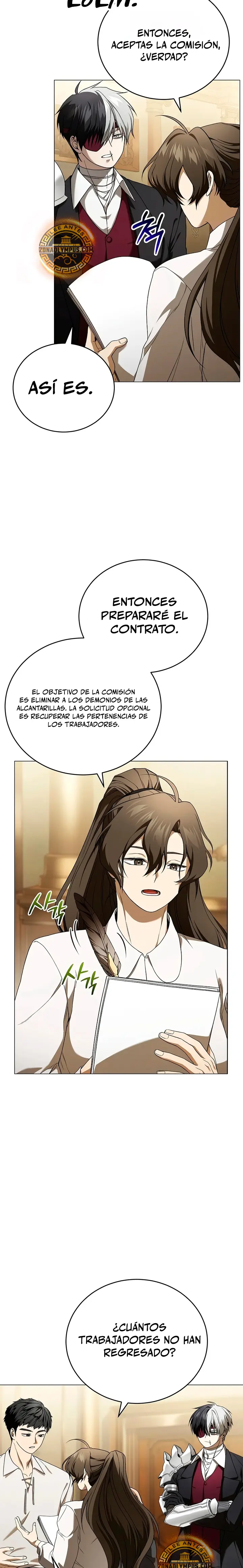 ¿Es malo que el personaje principal sea un roleplayer? Capitulo 2 página 9