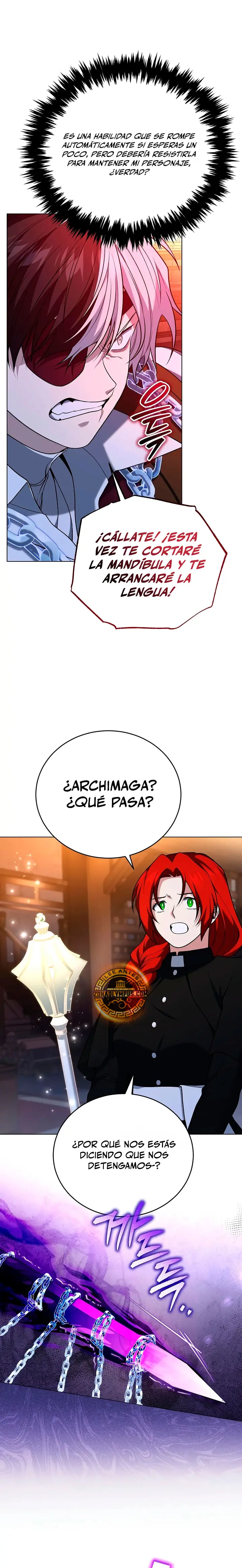 ¿Es malo que el personaje principal sea un roleplayer? Capitulo 8 página 19