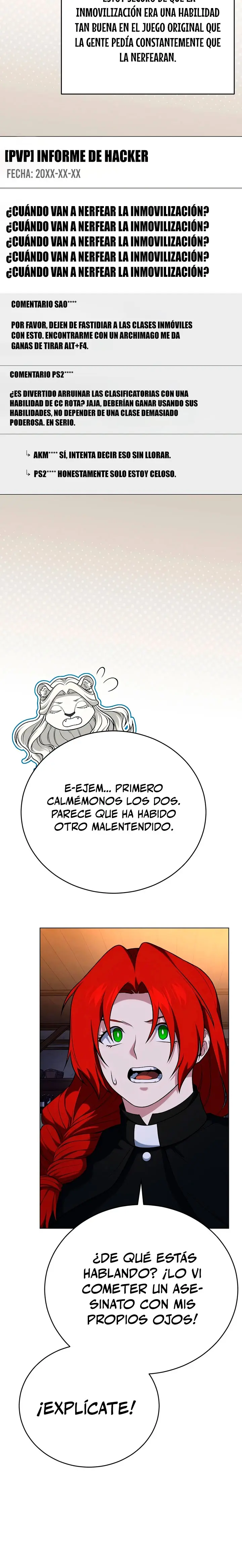 ¿Es malo que el personaje principal sea un roleplayer? Capitulo 8 página 24