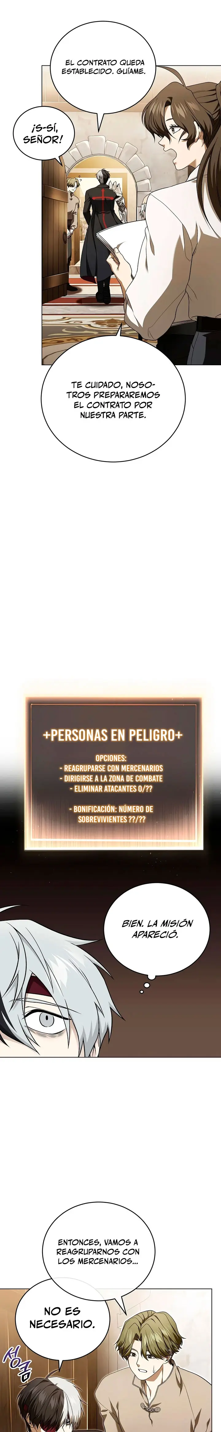 ¿Es malo que el personaje principal sea un roleplayer? Capitulo 3 página 21