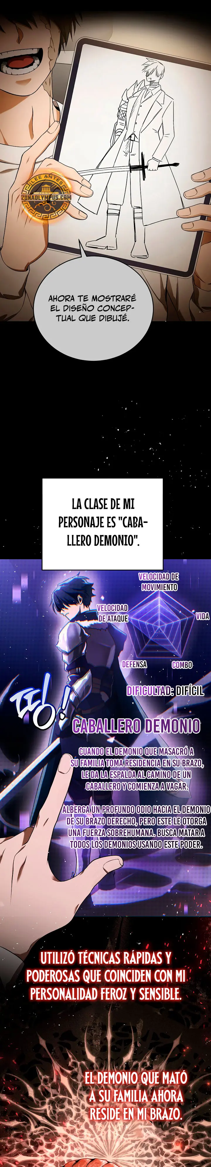 ¿Es malo que el personaje principal sea un roleplayer? Capitulo 1 página 39