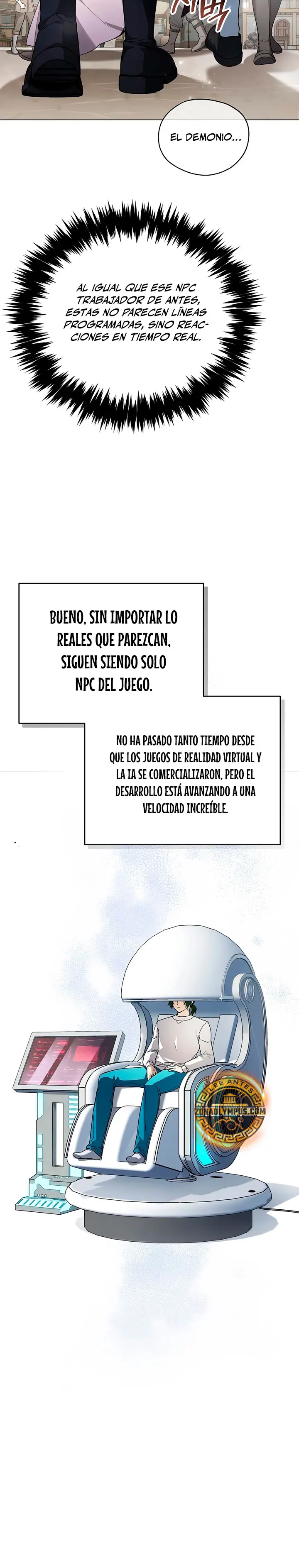 ¿Es malo que el personaje principal sea un roleplayer? Capitulo 1 página 49