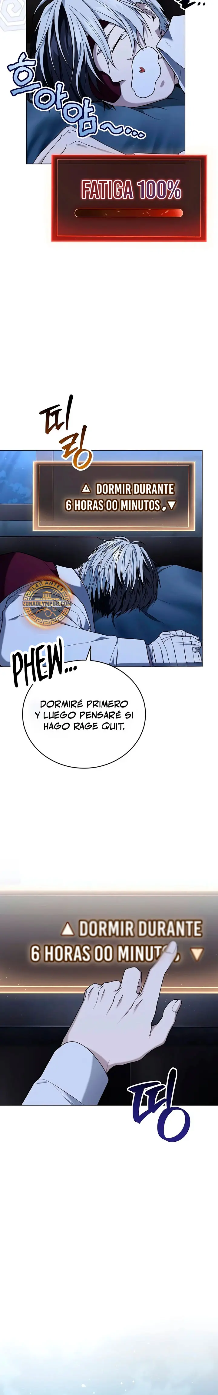 ¿Es malo que el personaje principal sea un roleplayer? Capitulo 7 página 28