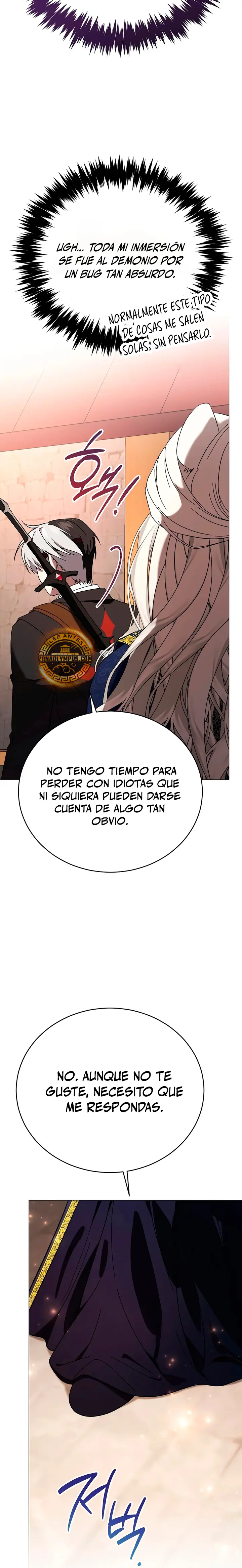 ¿Es malo que el personaje principal sea un roleplayer? Capitulo 22 página 11