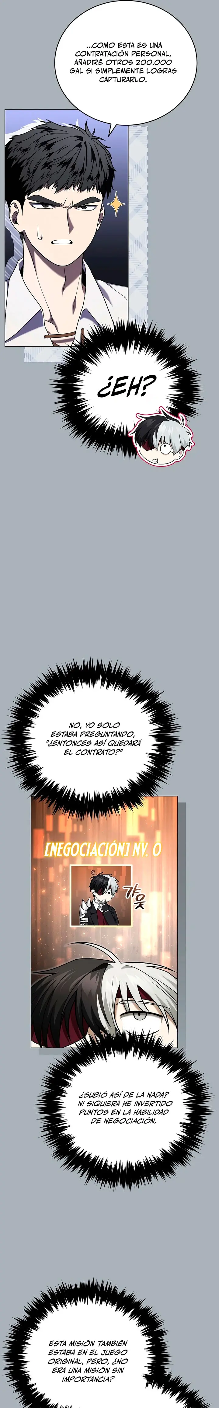 ¿Es malo que el personaje principal sea un roleplayer? Capitulo 4 página 25
