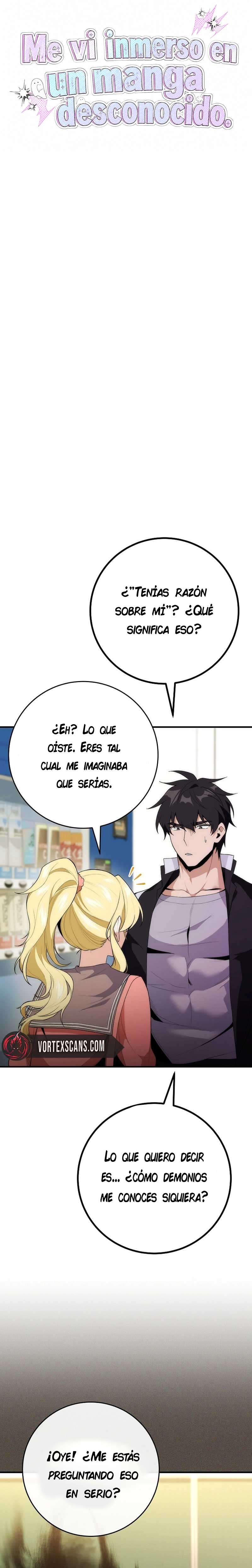 ¡Me vi inmerso en un manga desconocido! Capitulo 4 página 9