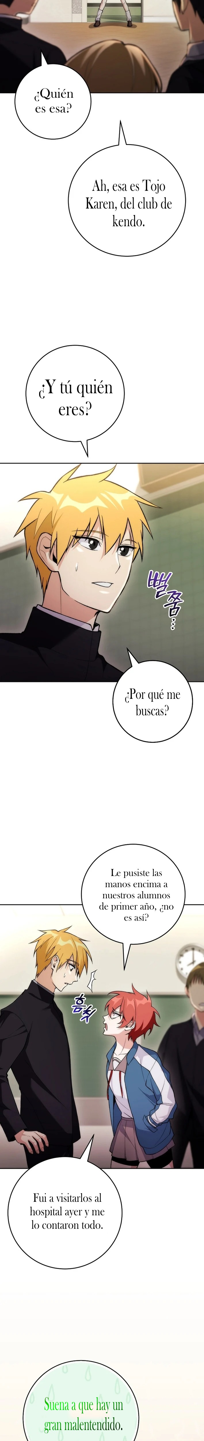 ¡Me vi inmerso en un manga desconocido! Capitulo 8 página 19