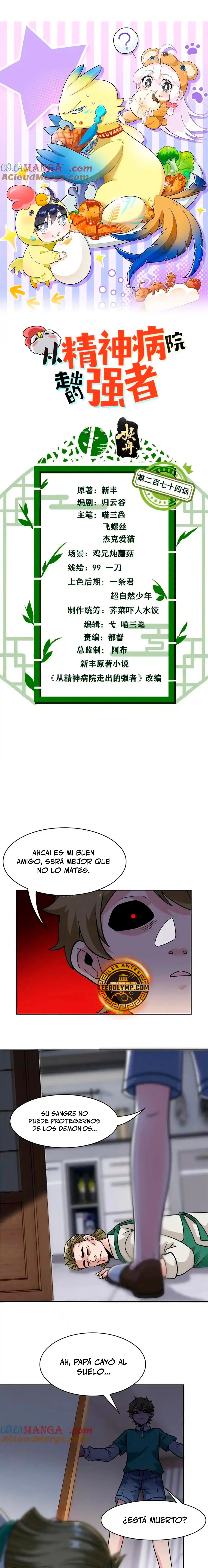 El hombre mas fuerte del manicomio Capitulo 274 página 2