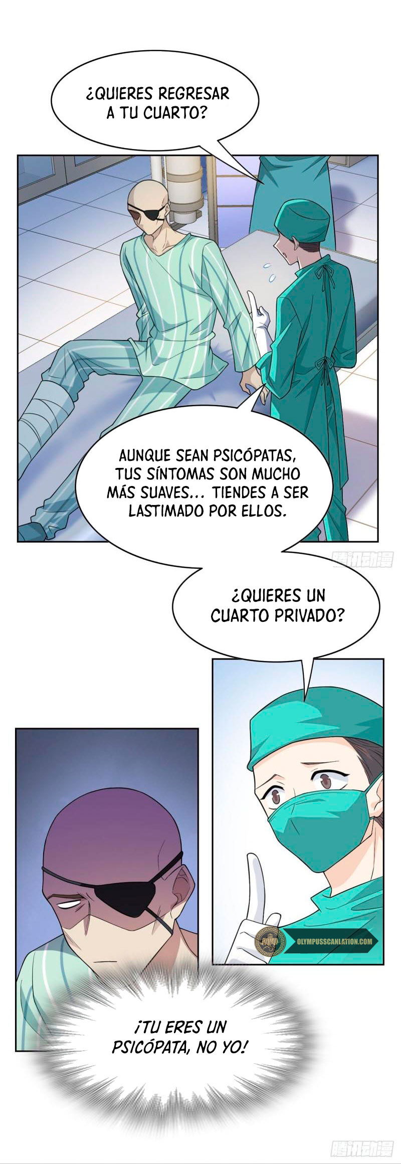 El hombre mas fuerte del manicomio Capitulo 35 página 7