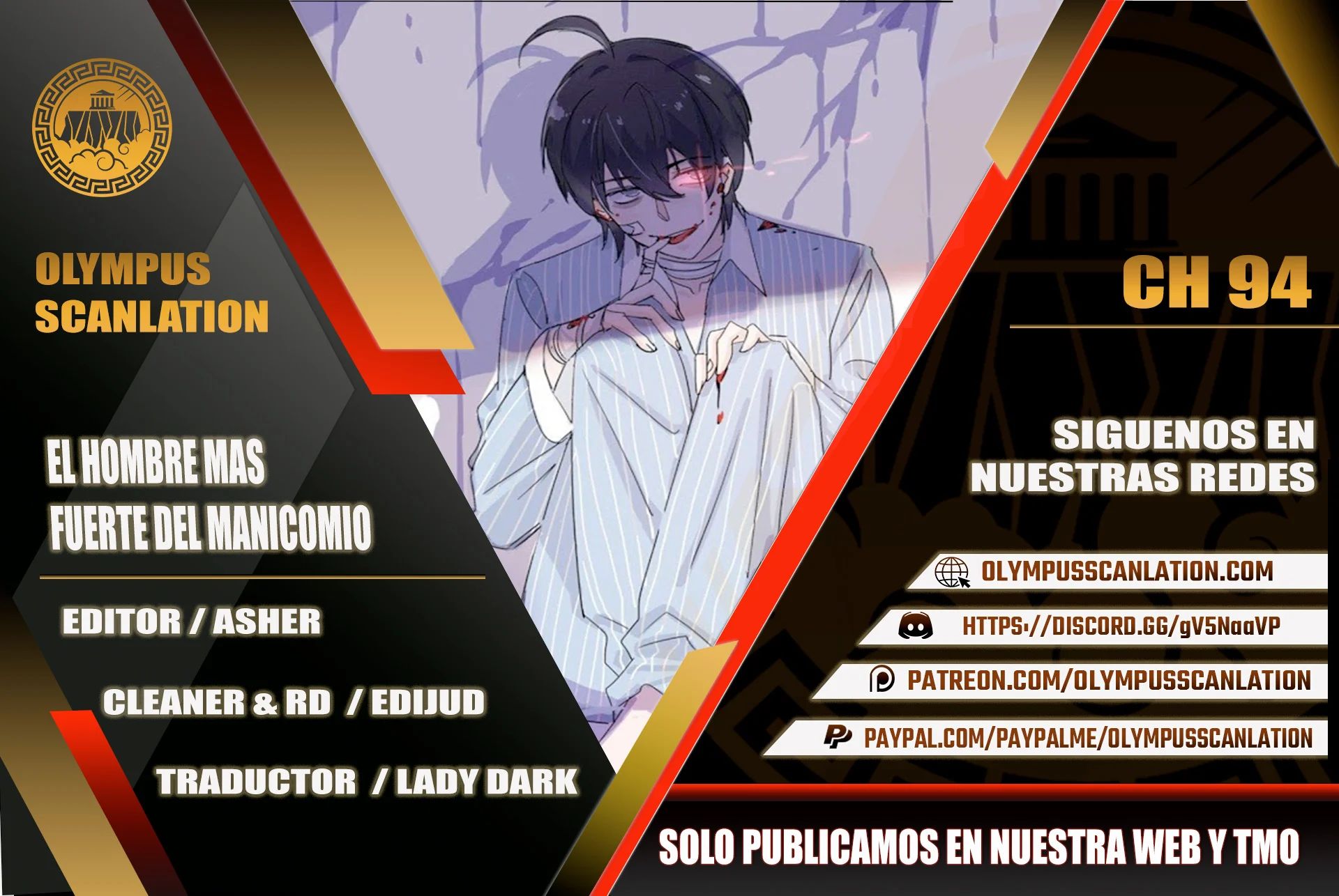 El hombre mas fuerte del manicomio Capitulo 94 página 2