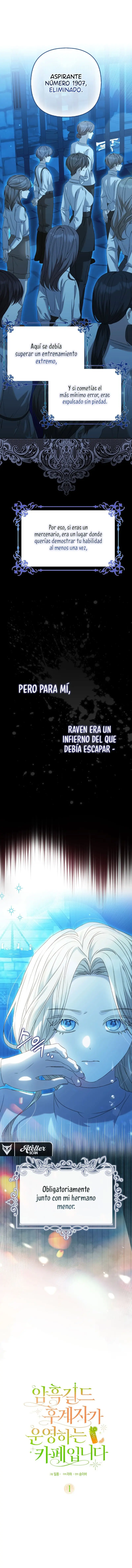 Bienvenidos al Café de la Sucesora del Gremio Oscuro Capitulo 1 página 3