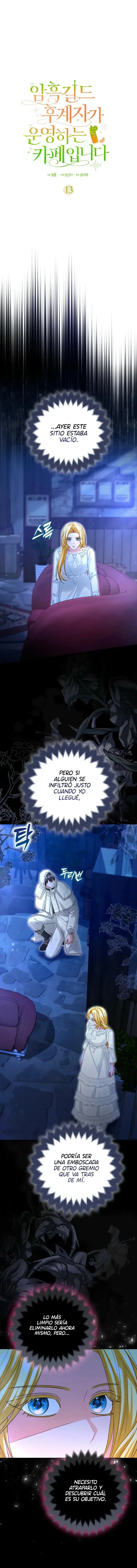 Bienvenidos al Café de la Sucesora del Gremio Oscuro Capitulo 13 página 8