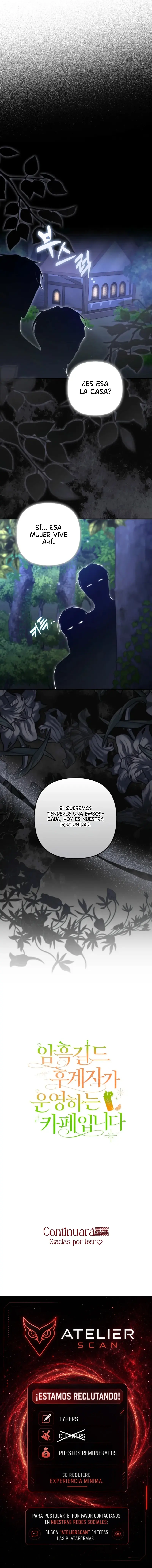Bienvenidos al Café de la Sucesora del Gremio Oscuro Capitulo 16 página 20