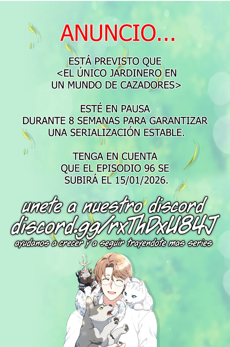 El único jardinero en un mundo de cazadores Capitulo 95.5 página 2