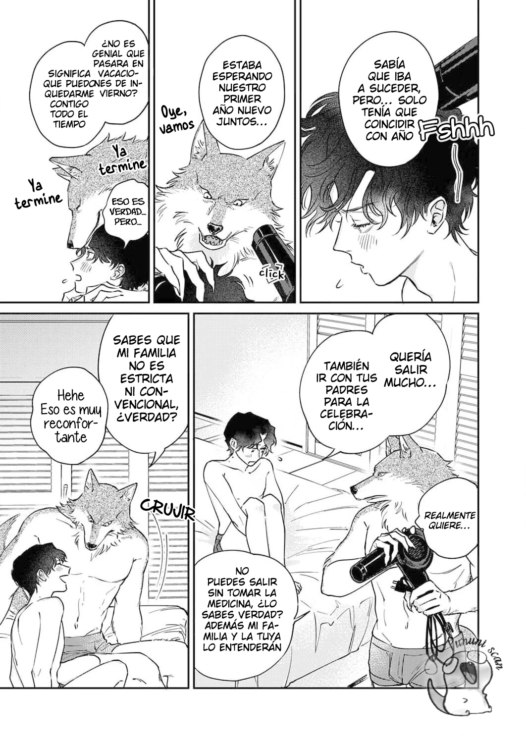 Ookami-sama no Ichizu na Bouai Capitulo 7 página 14