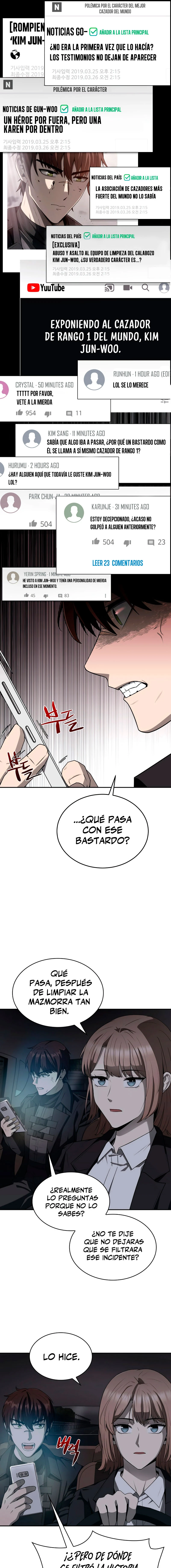 Vida inteligente de limpieza del cazador genio retornado Capitulo 1 página 12