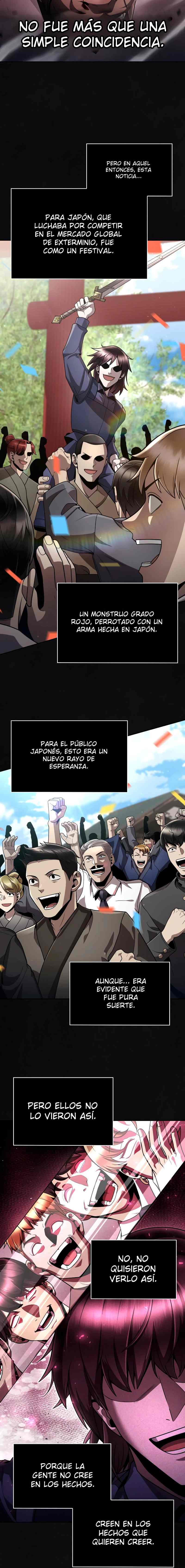 Vida inteligente de limpieza del cazador genio retornado Capitulo 100 página 6