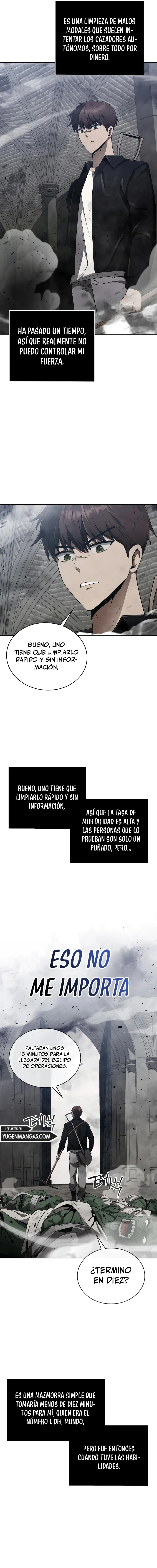 Vida inteligente de limpieza del cazador genio retornado Capitulo 11 página 5