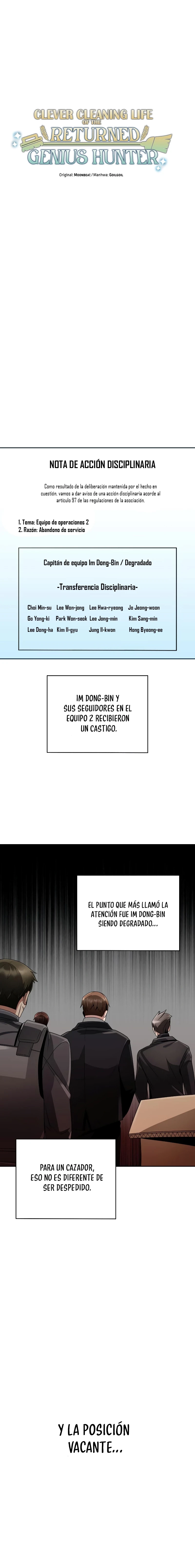 Vida inteligente de limpieza del cazador genio retornado Capitulo 18 página 7