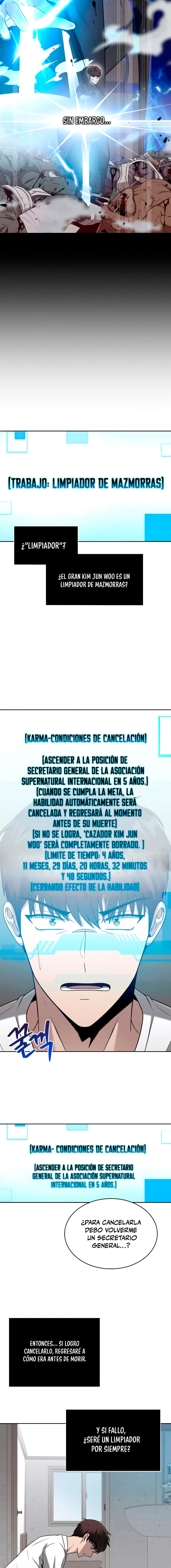 Vida inteligente de limpieza del cazador genio retornado Capitulo 2 página 10