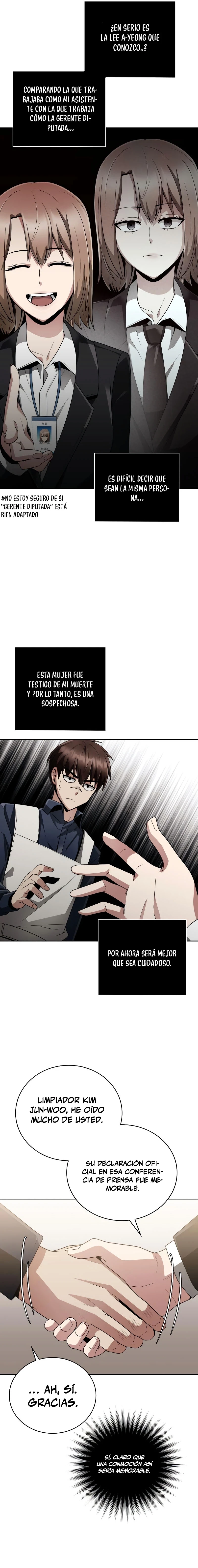 Vida inteligente de limpieza del cazador genio retornado Capitulo 22 página 8