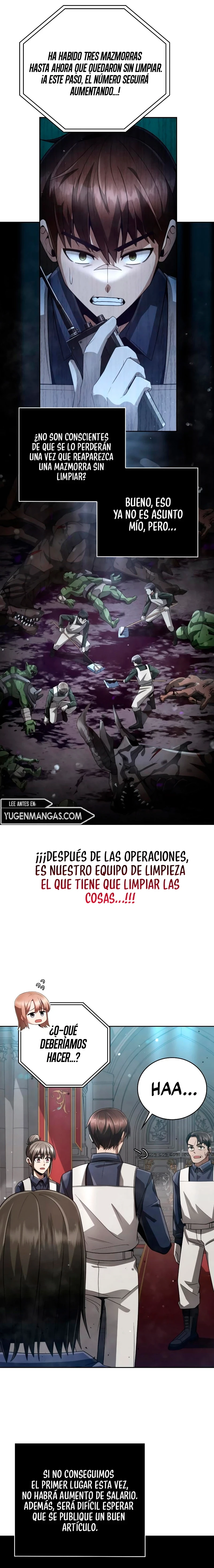 Vida inteligente de limpieza del cazador genio retornado Capitulo 25 página 12