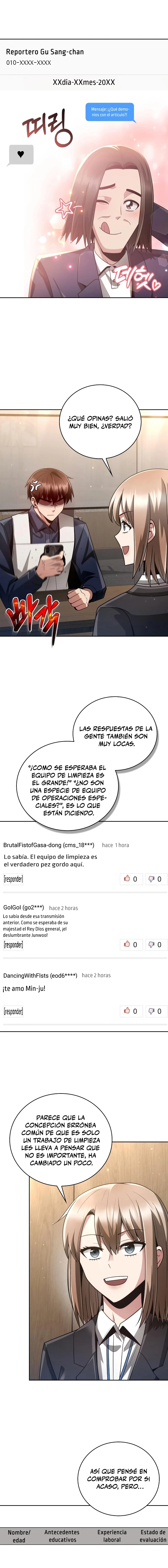 Vida inteligente de limpieza del cazador genio retornado Capitulo 27 página 6