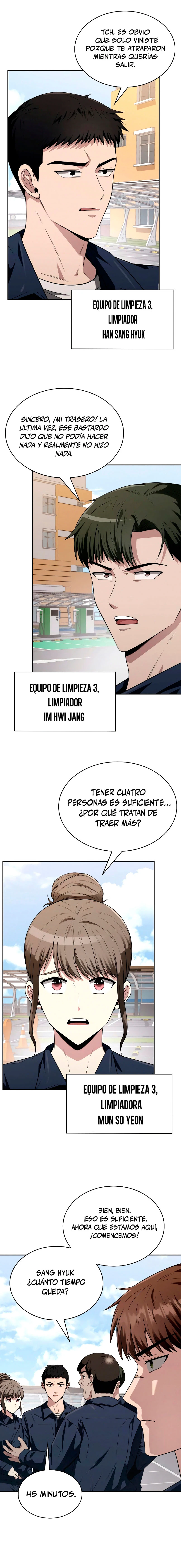 Vida inteligente de limpieza del cazador genio retornado Capitulo 3 página 5