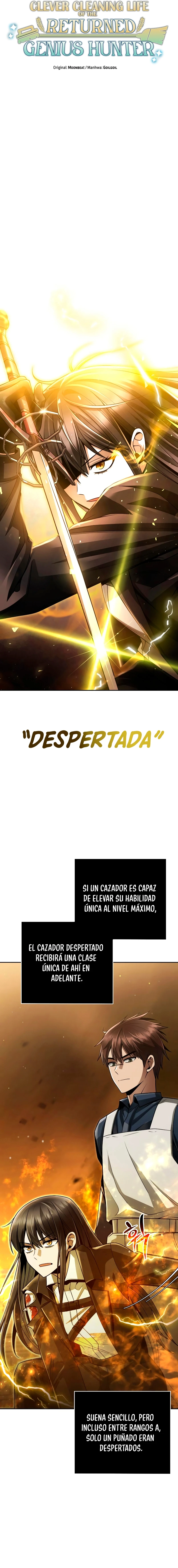 Vida inteligente de limpieza del cazador genio retornado Capitulo 36 página 5