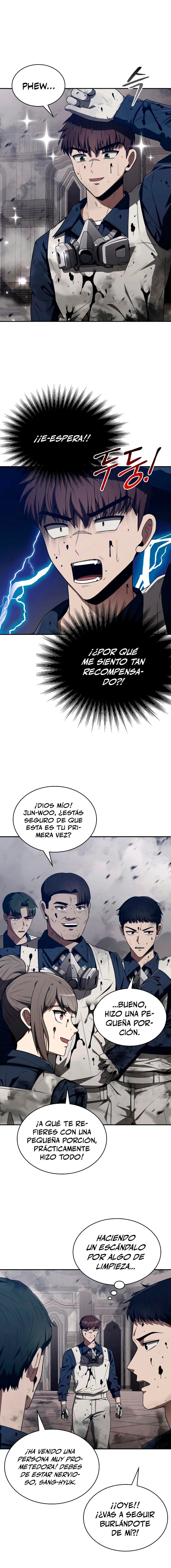 Vida inteligente de limpieza del cazador genio retornado Capitulo 4 página 9