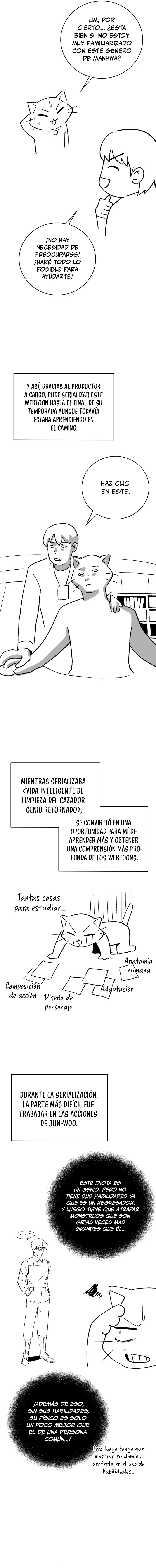 Vida inteligente de limpieza del cazador genio retornado Capitulo 44.5 página 2