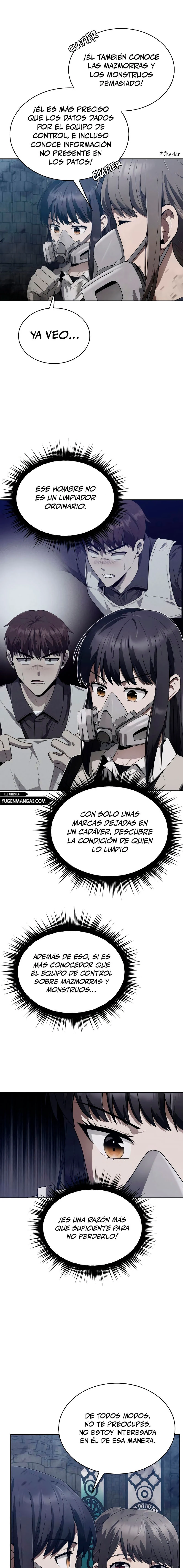 Vida inteligente de limpieza del cazador genio retornado Capitulo 8 página 15