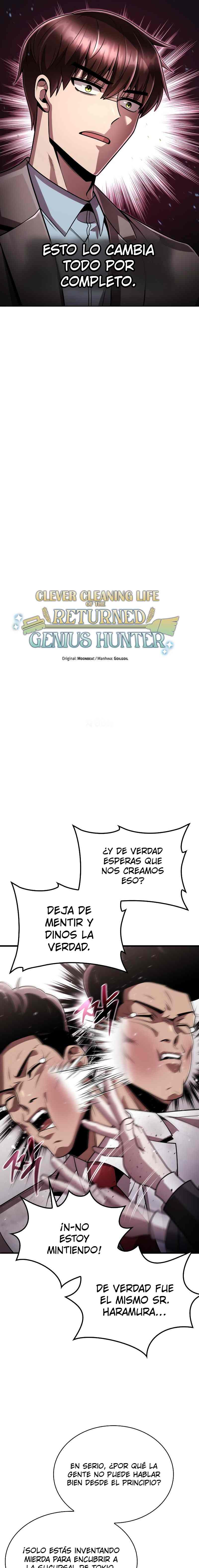 Vida inteligente de limpieza del cazador genio retornado Capitulo 99 página 7