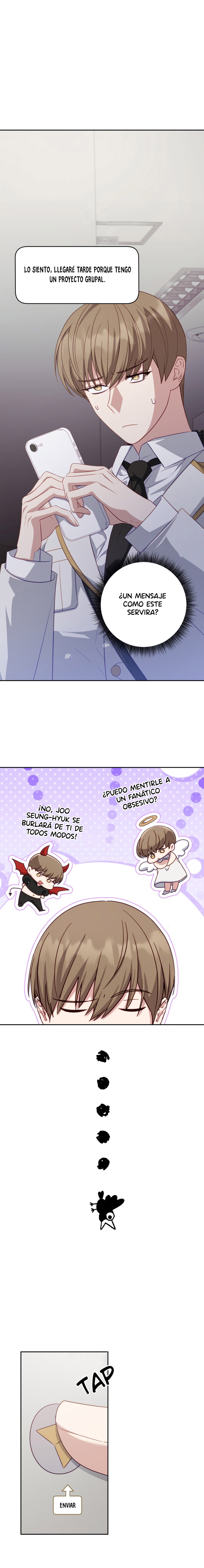 como el guía escapa del maniaco obsesivo Capitulo 6 página 4