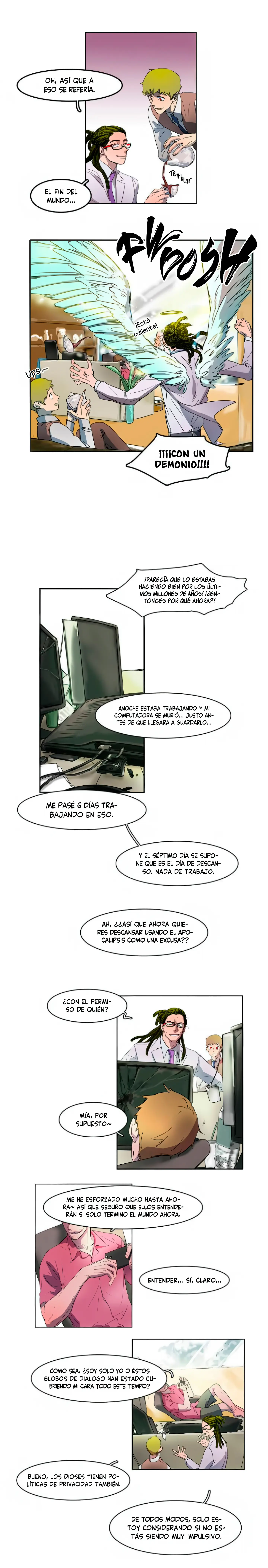 ¡Oh, Mi Dios! Capitulo 1 página 7