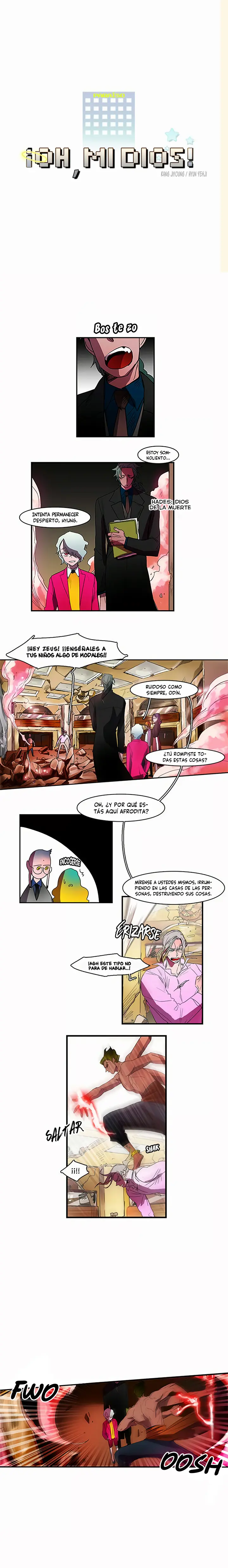 ¡Oh, Mi Dios! Capitulo 20 página 3