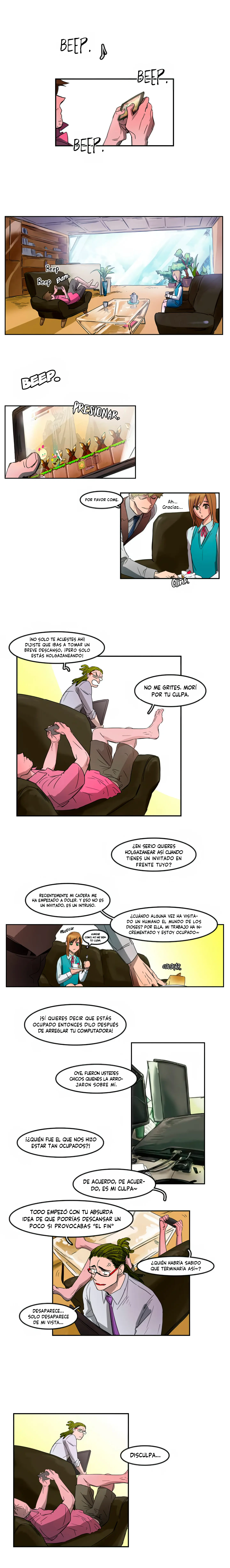 ¡Oh, Mi Dios! Capitulo 3 página 9