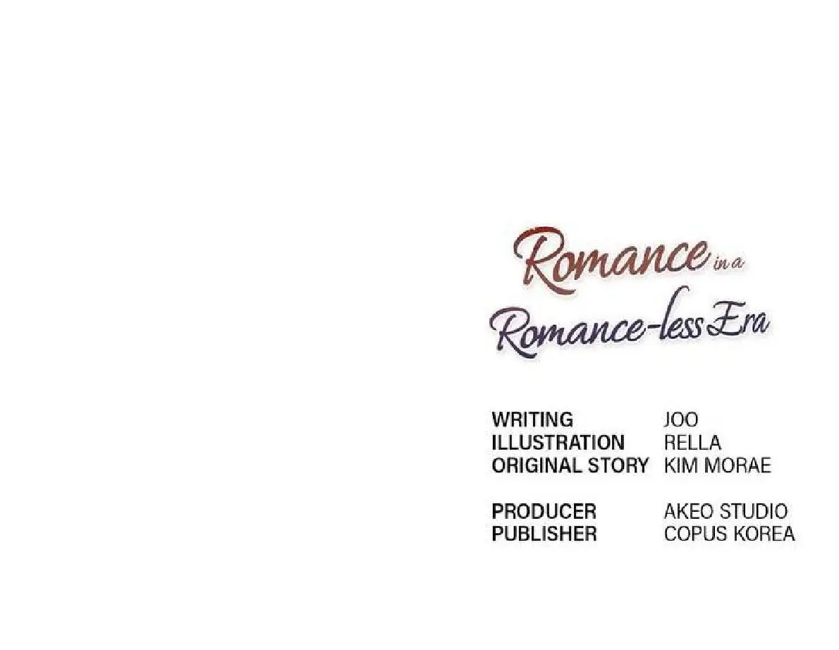 Un Romance Romántico en una Era Poco Romántica Capitulo 1 página 27