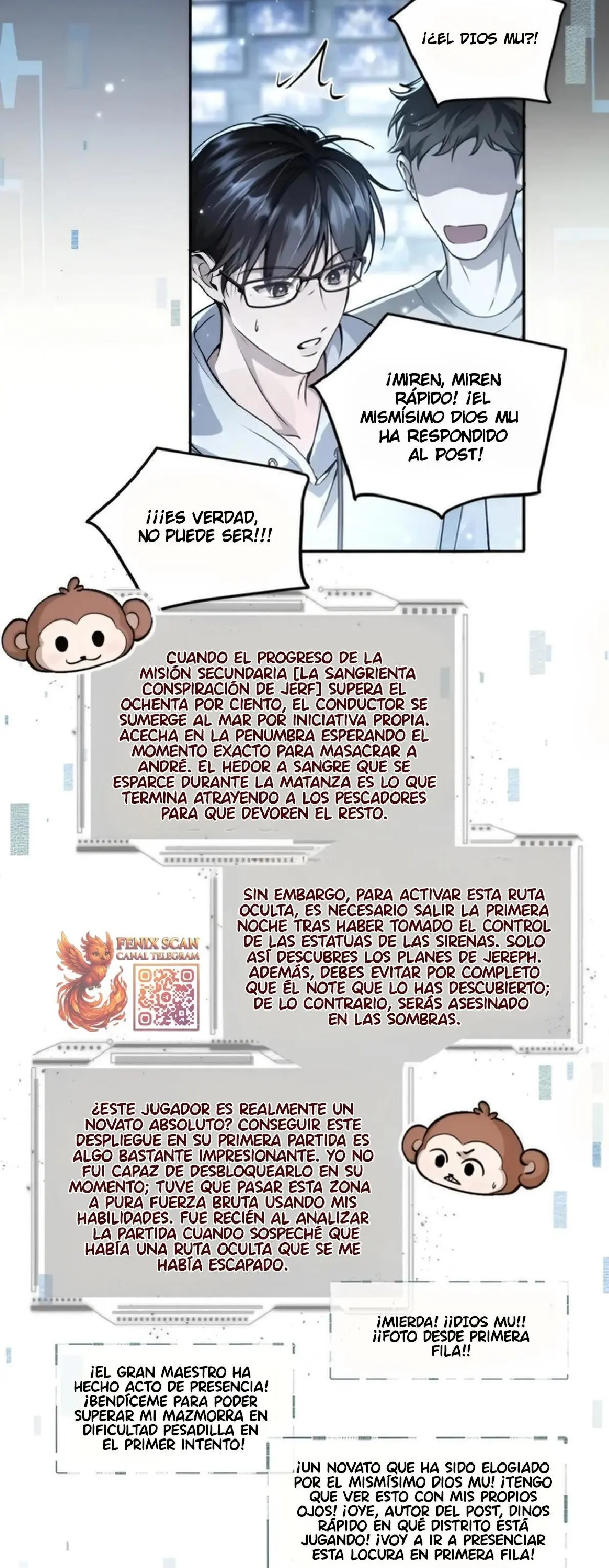 Me Convertí en un Dios en un Juego de Terror Capitulo 15 página 10