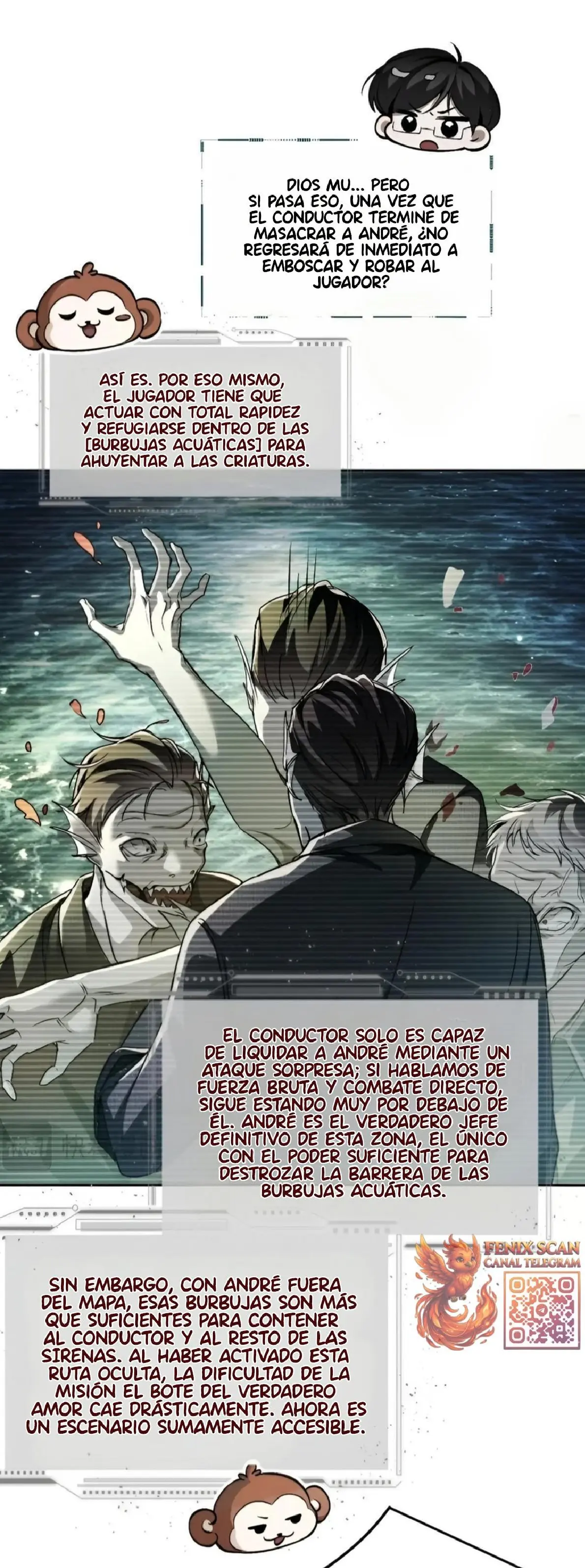 Me Convertí en un Dios en un Juego de Terror Capitulo 15 página 13