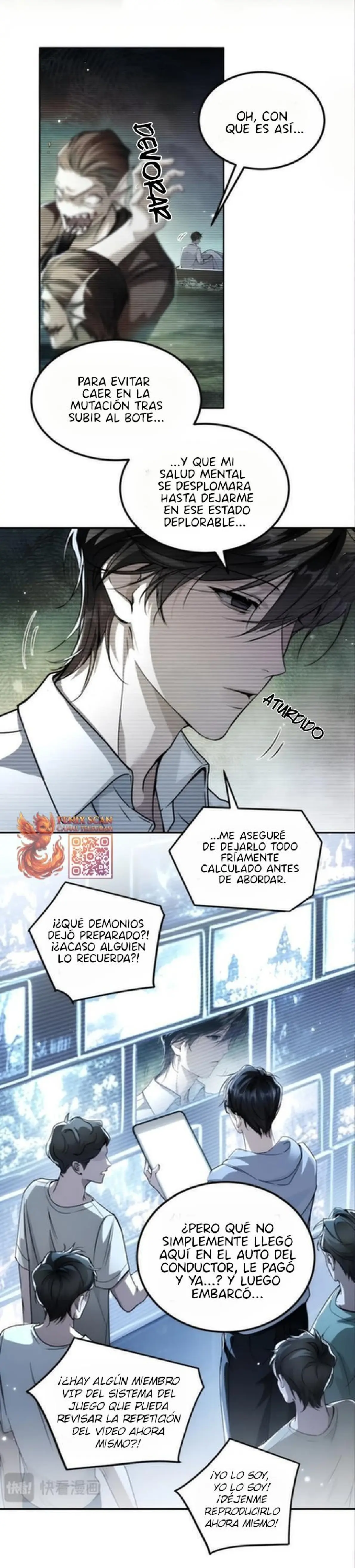Me Convertí en un Dios en un Juego de Terror Capitulo 15 página 8