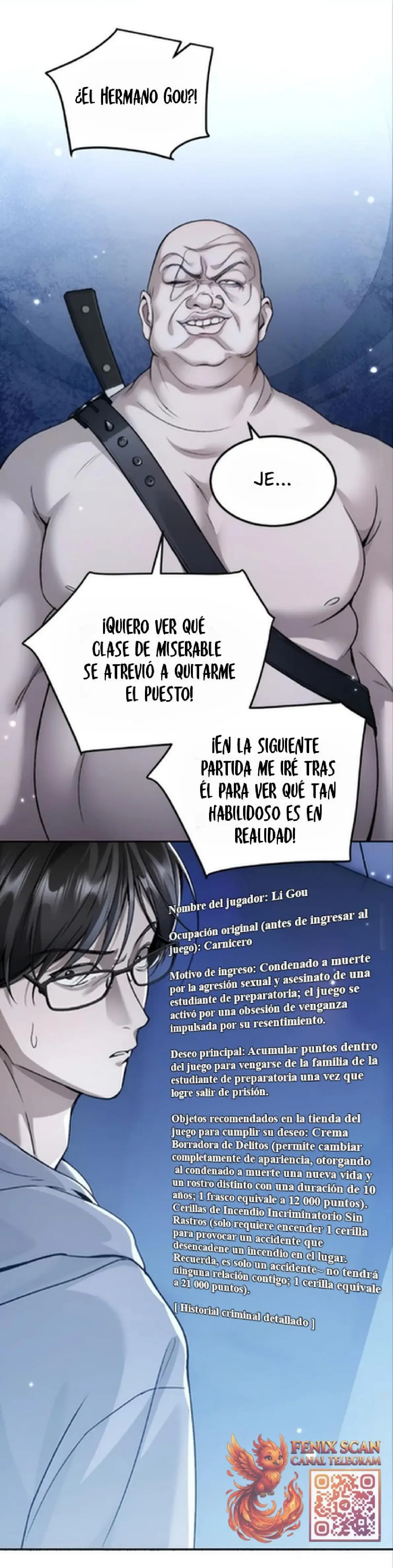 Me Convertí en un Dios en un Juego de Terror Capitulo 16 página 15