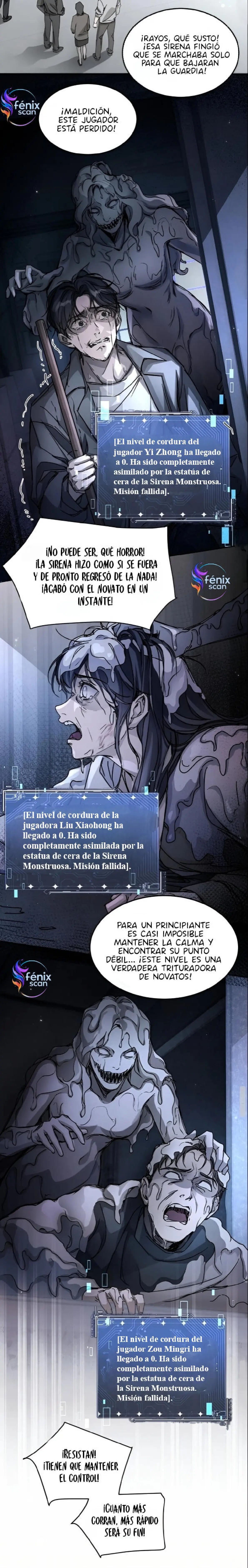 Me Convertí en un Dios en un Juego de Terror Capitulo 3 página 12