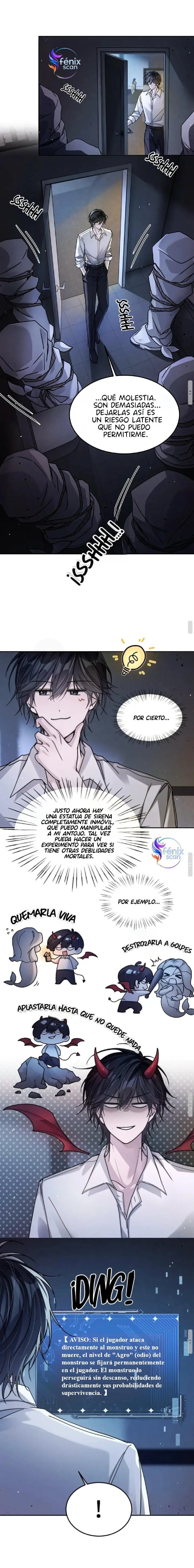 Me Convertí en un Dios en un Juego de Terror Capitulo 4 página 8